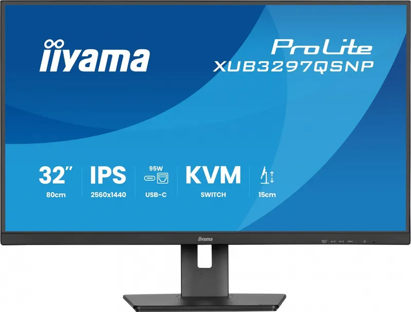 Monitor 32 cale XUB3297QSNP-B1 IPS,QHD,USB-C DOCK (95W), USB HUB 4x, KVM, RJ45